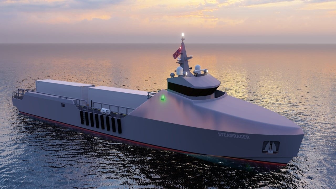 Next-Gen AI-Powered Unmanned Surface Vessel Unveiled for US Navy