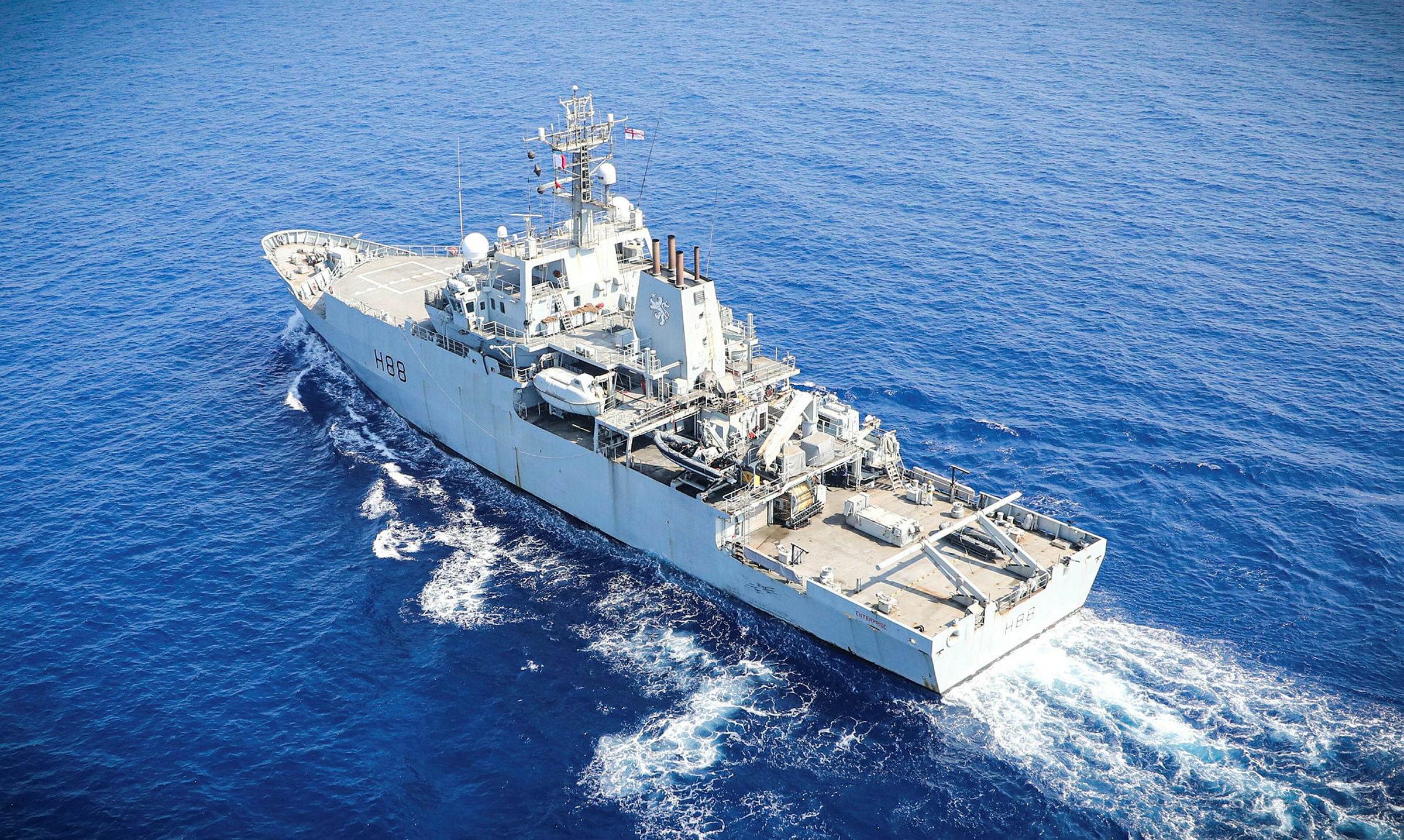 UK Sells Former Royal Navy Ship HMS Enterprise to Bangladesh Navy