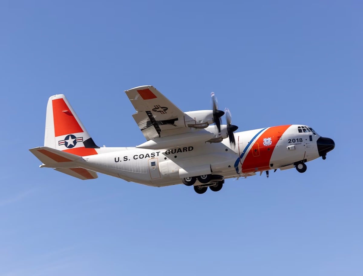 US Coast Guard Receives 18th HC-130J Aircraft Ahead of Schedule
