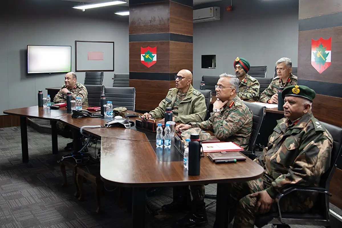 Lt Ge Pratik Sharma and Other Officers