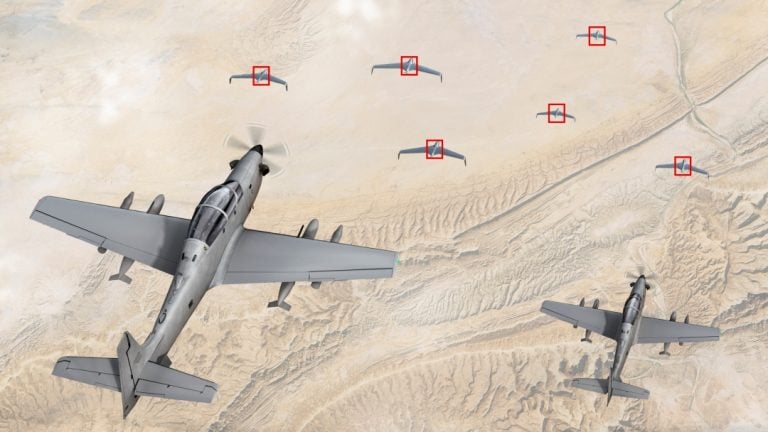 Embraer and Valkyrie Aero Upgrade A-29 Super Tucano for Enhanced Counter-Drone Capabilities