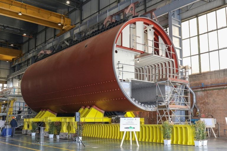 Fincantieri Lays Keel for Italian Navy's U212 Near Future Submarine