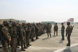 Officers Interacting