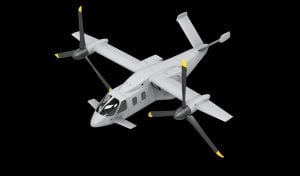 Leonardo Unveils Tiltrotor Concept for Stable, Aerodynamic Flight
