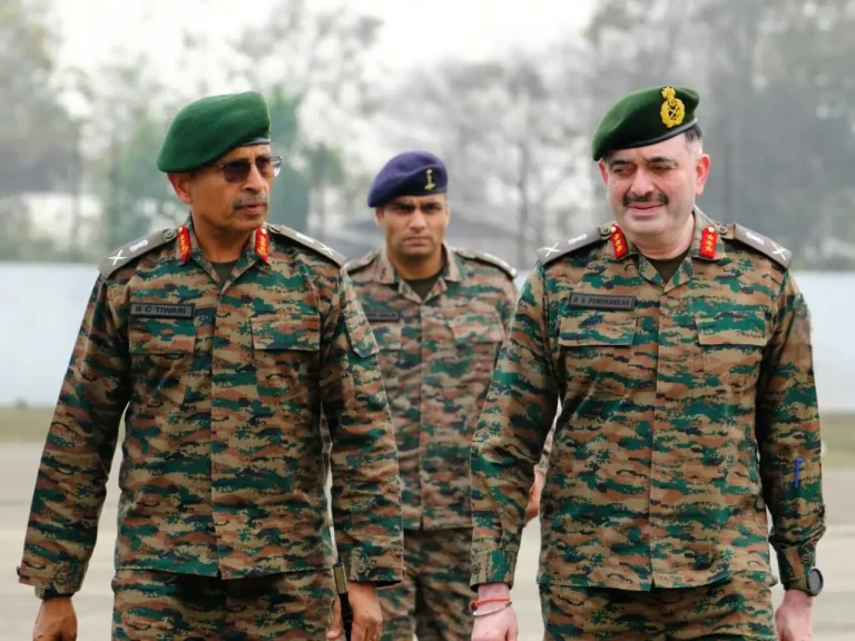 Lt Gen RC Tiwari Reviews Operational Preparedness at Rangapahar Military Station