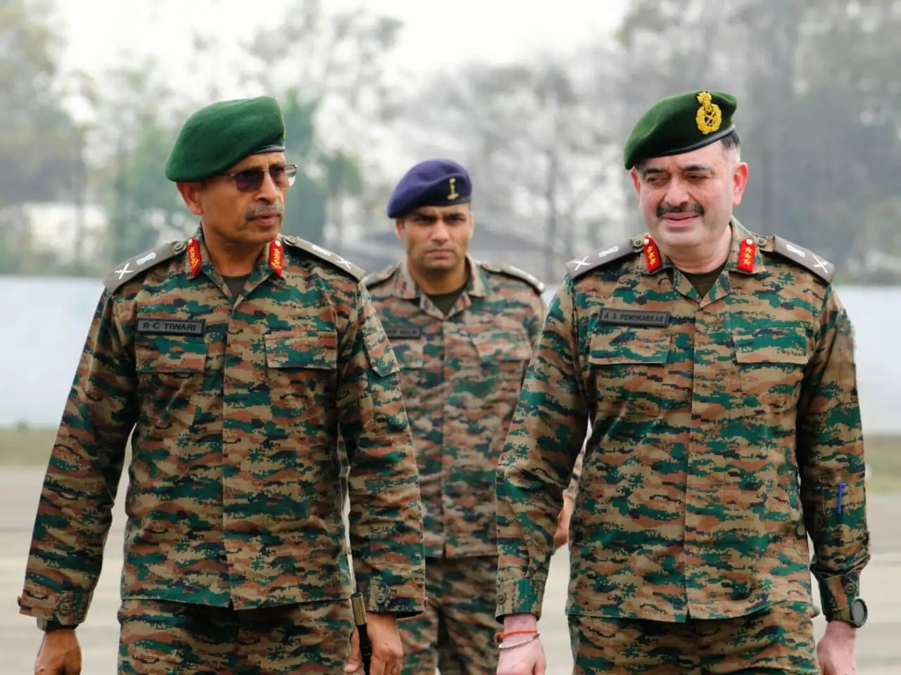 Lt Gen RC Tiwari Reviews Operational Preparedness at Rangapahar Military Station