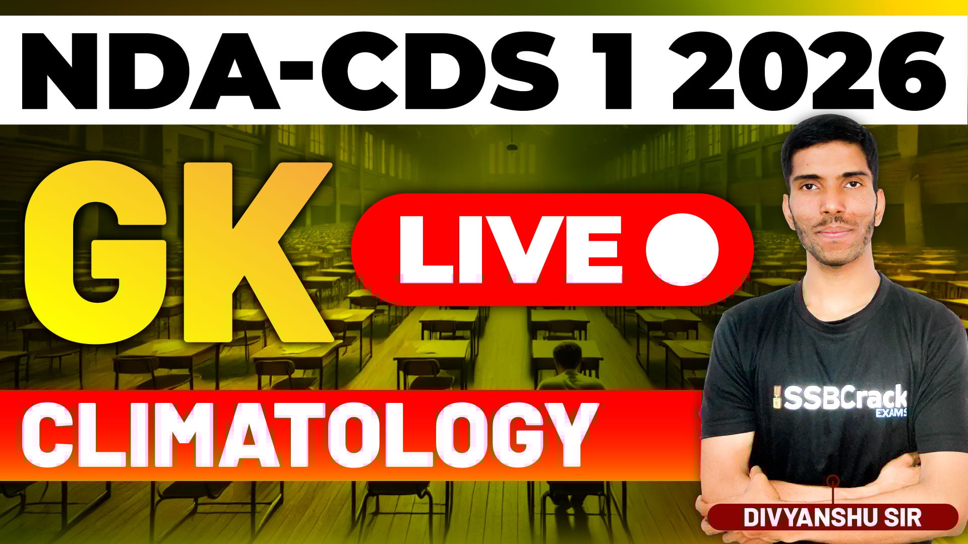 NDA CDS 1 2026 GK Climatology