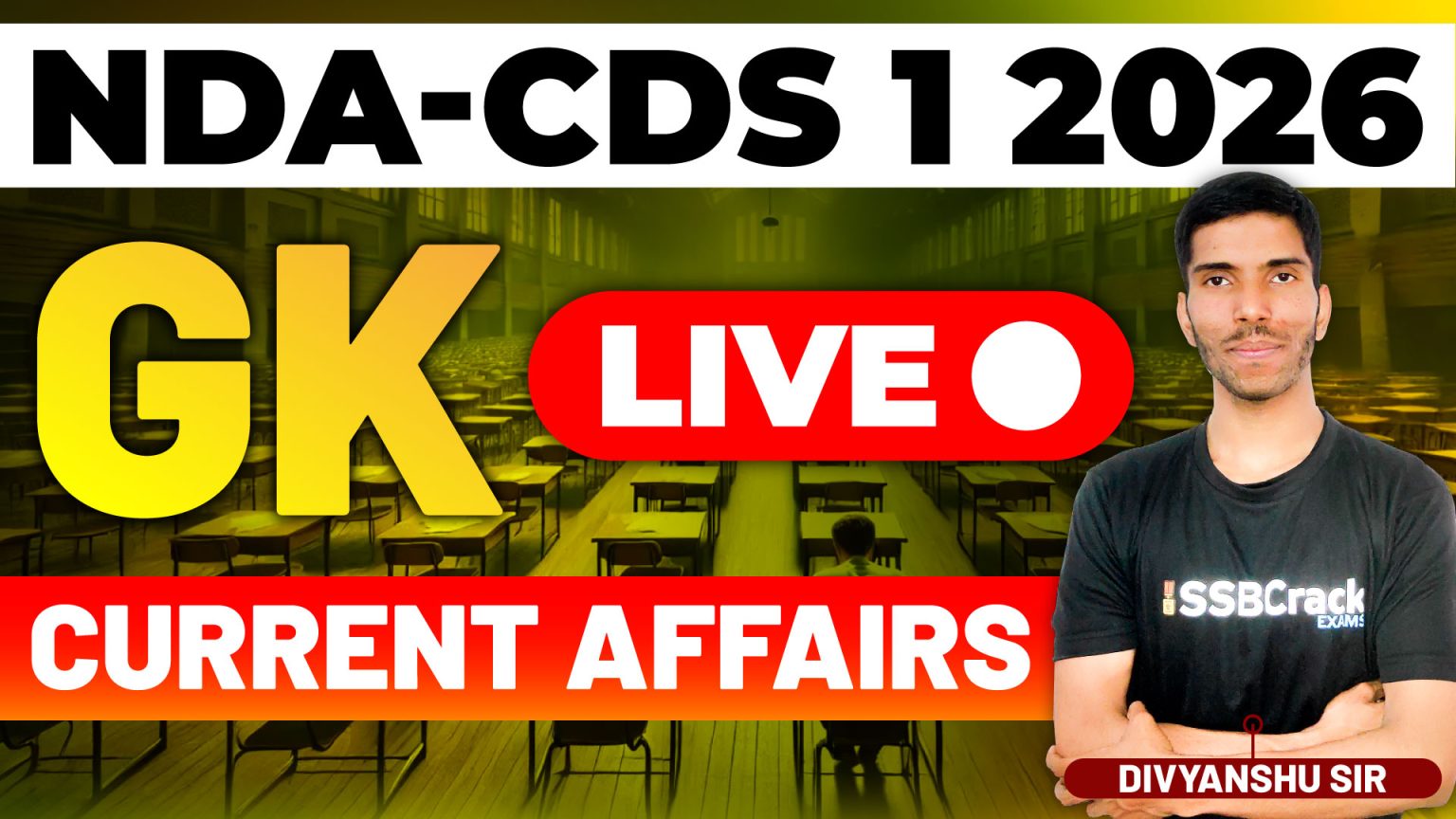 NDA & CDS 1 2026 Exam GK - Current Affairs