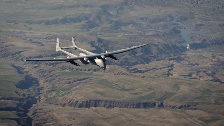 Turkish Drone Revolutionizes Warfare by Carrying Smaller UAVs Under Its Wings