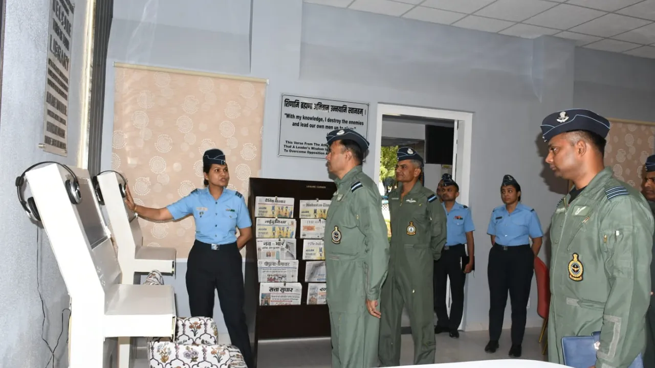 Air Mshl B Manikantan Reviewing 1