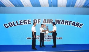 Officer Getting Award 1