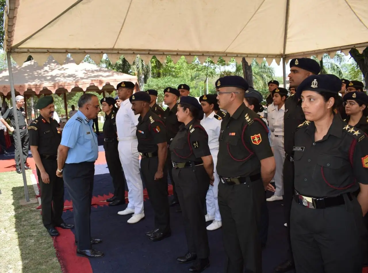 Air Marshal Sandeep Thareja Interacting