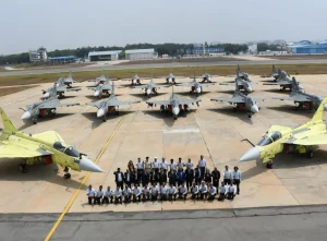 HAL Team with Tejas