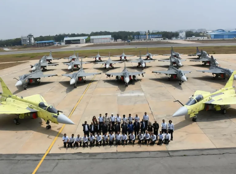 HAL Team with Tejas