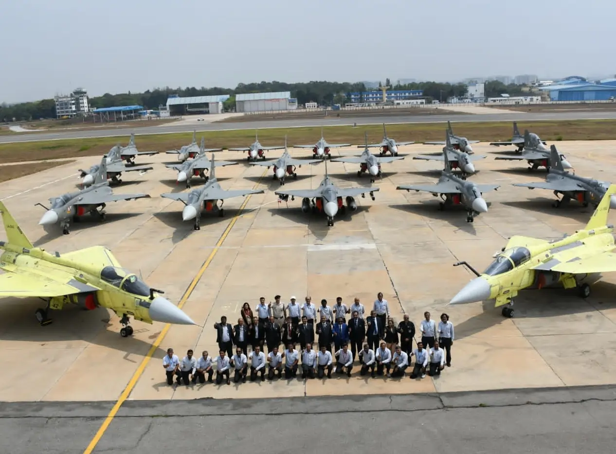 HAL Team with Tejas