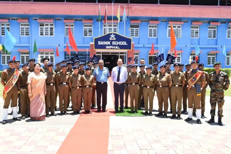 Sainik School Imphal Shines as 15 Cadets Clear NDA Exam