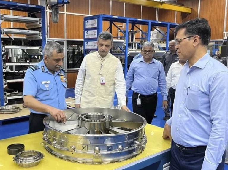 Air Marshal Ashutosh Dixit Reviewing