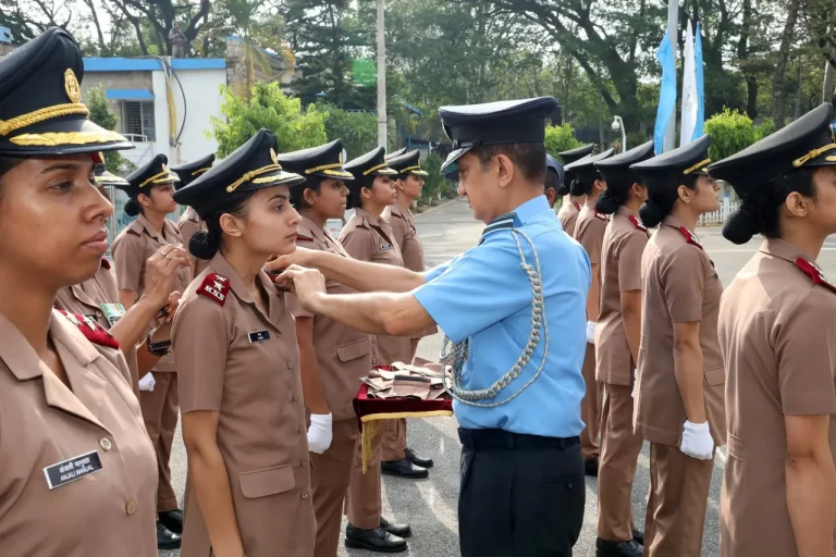 Officer Putting Stars
