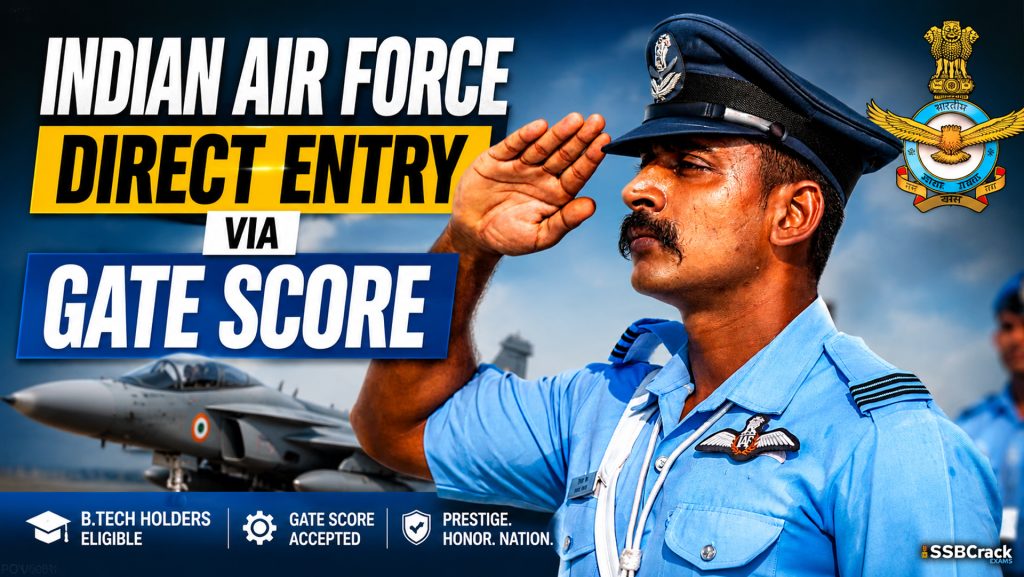 Afdirect Indian Air Force Announces Technical Branch Entry Through GATE Scores