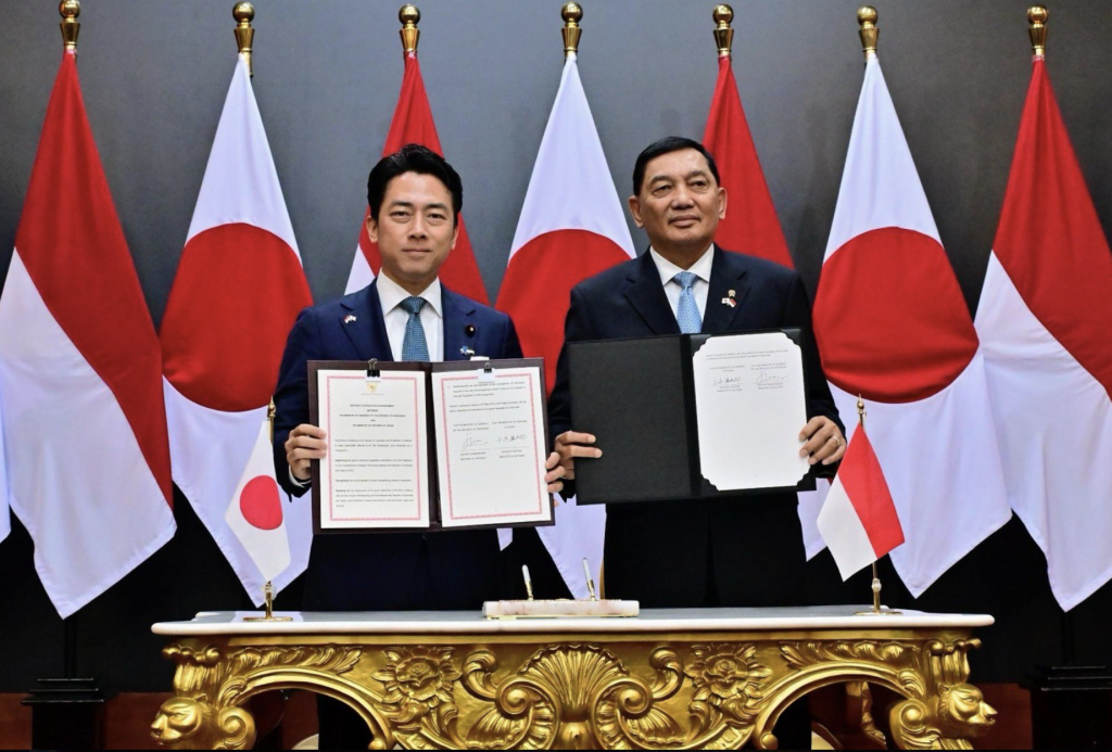 Indonesia and Japan Sign Defense Cooperation Agreement Amid Regional Tensions