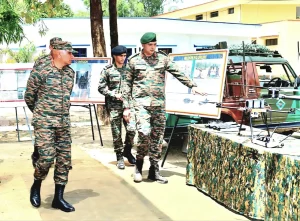 Lt Gen Pratik Sharma and Other Officers