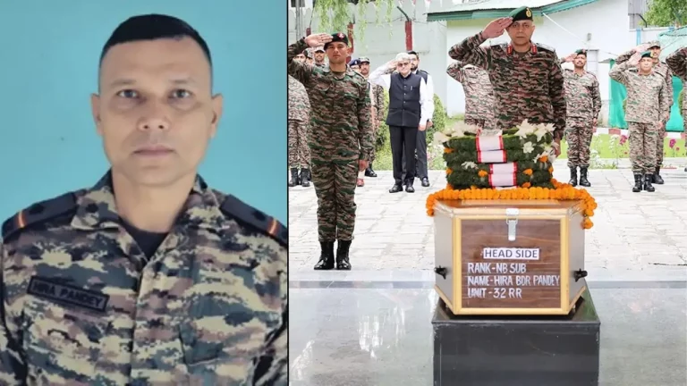 Naib Subedar Hira Bahadur Pandey