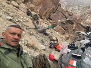 The Iconic Selfie by Major General Sachin Mehta After Helicopter Crash