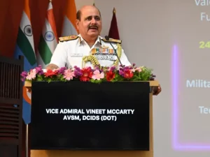 Vice Adm Vineet McCarty