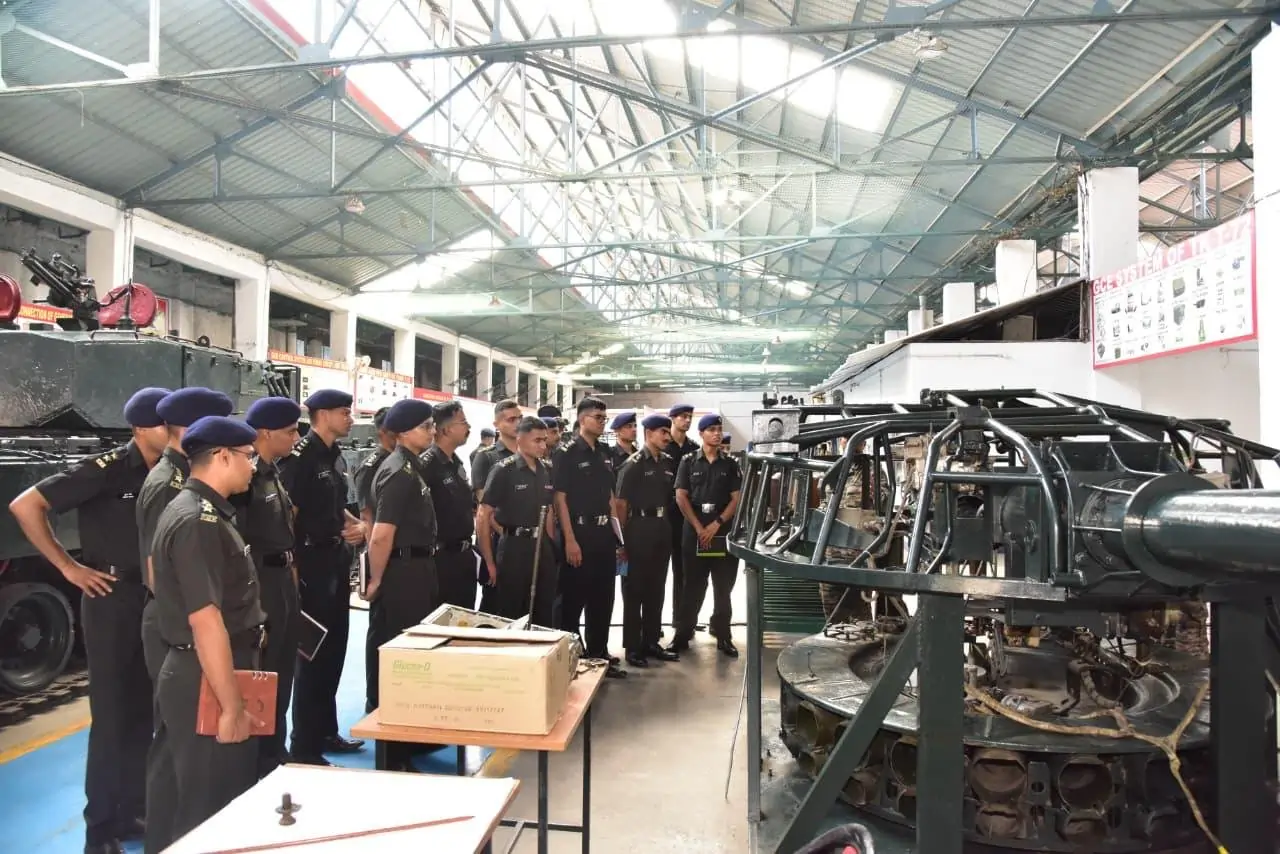 Young Officers Watching
