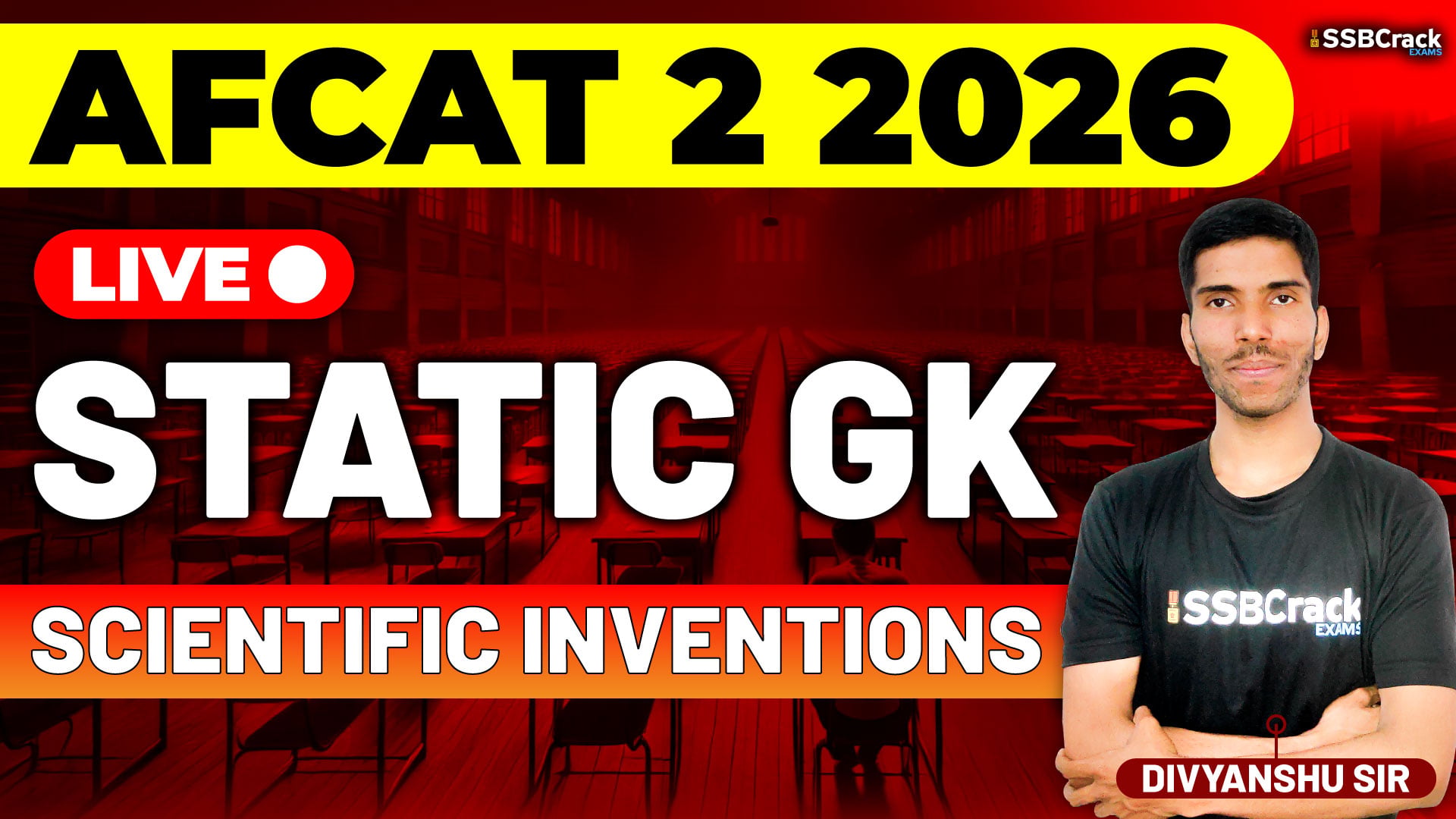 AFCAT 2 2026 Static GK Scientific Inventions