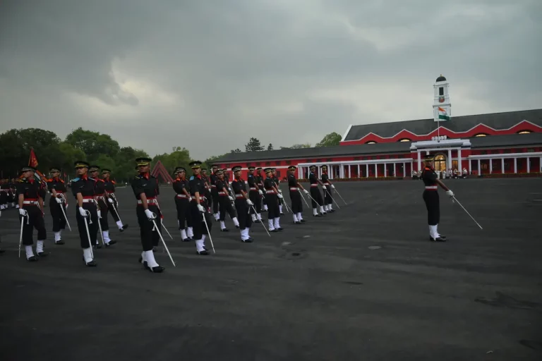 Rain Fails To Dampen Spirits As IMA Holds Commandant’s Parade Ahead Of Passing Out Parade