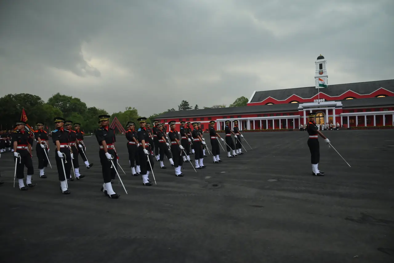 Rain Fails To Dampen Spirits As IMA Holds Commandant’s Parade Ahead Of Passing Out Parade