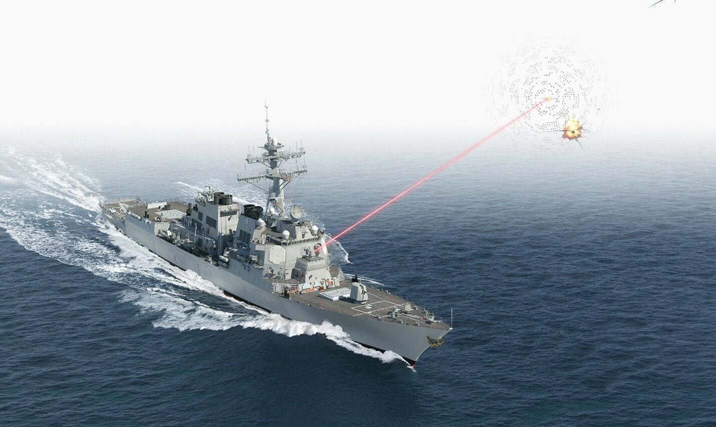 Containerized Concept Emerges for US Navy’s 60kW HELIOS Laser Weapon