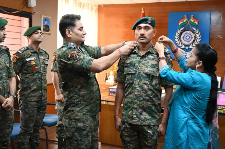 HC Amrit Kumar Getting Promotion