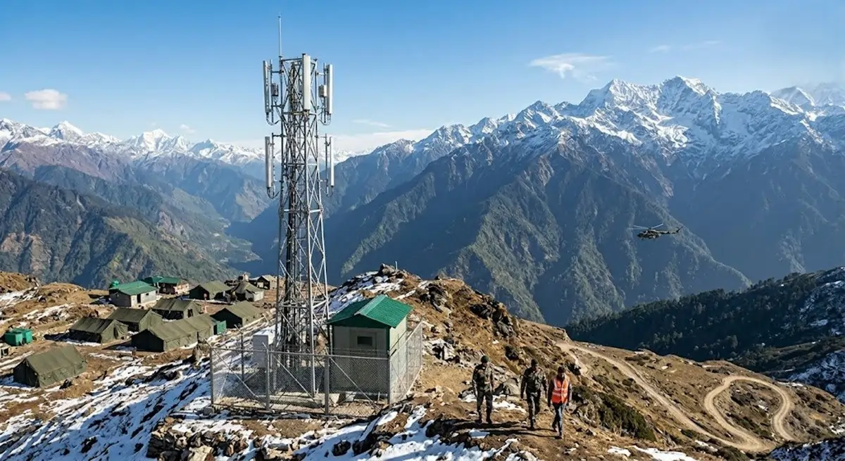 Tower Being Built
