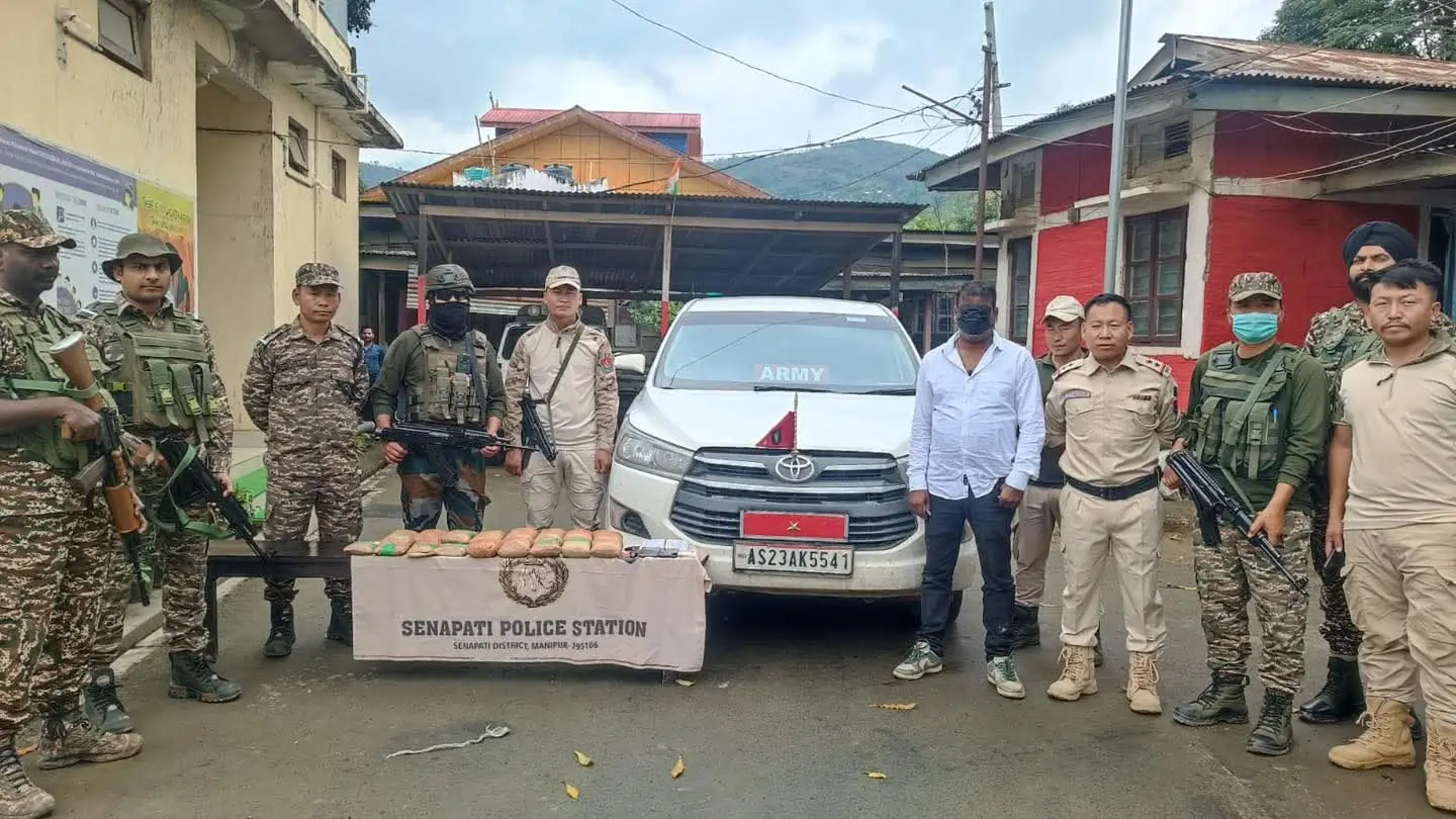 Fake Army Vehicle Busted in Manipur With 15.35 Kg Opium 3