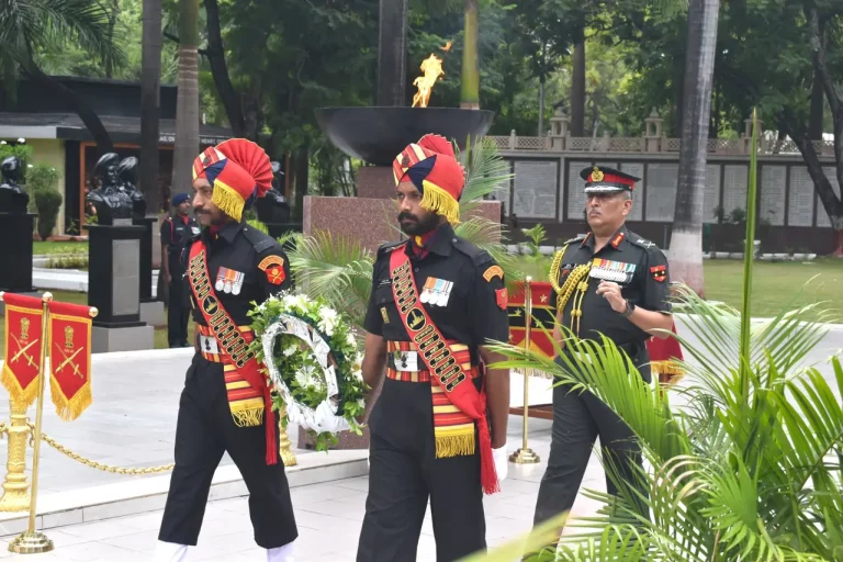 Lt Gen Sandeep Jain and Other Officers