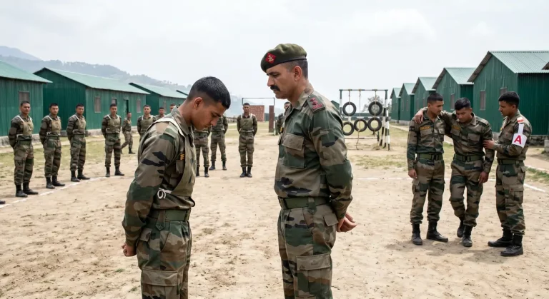 Indian Army Recruit Dismissed After Fight During Basic Training