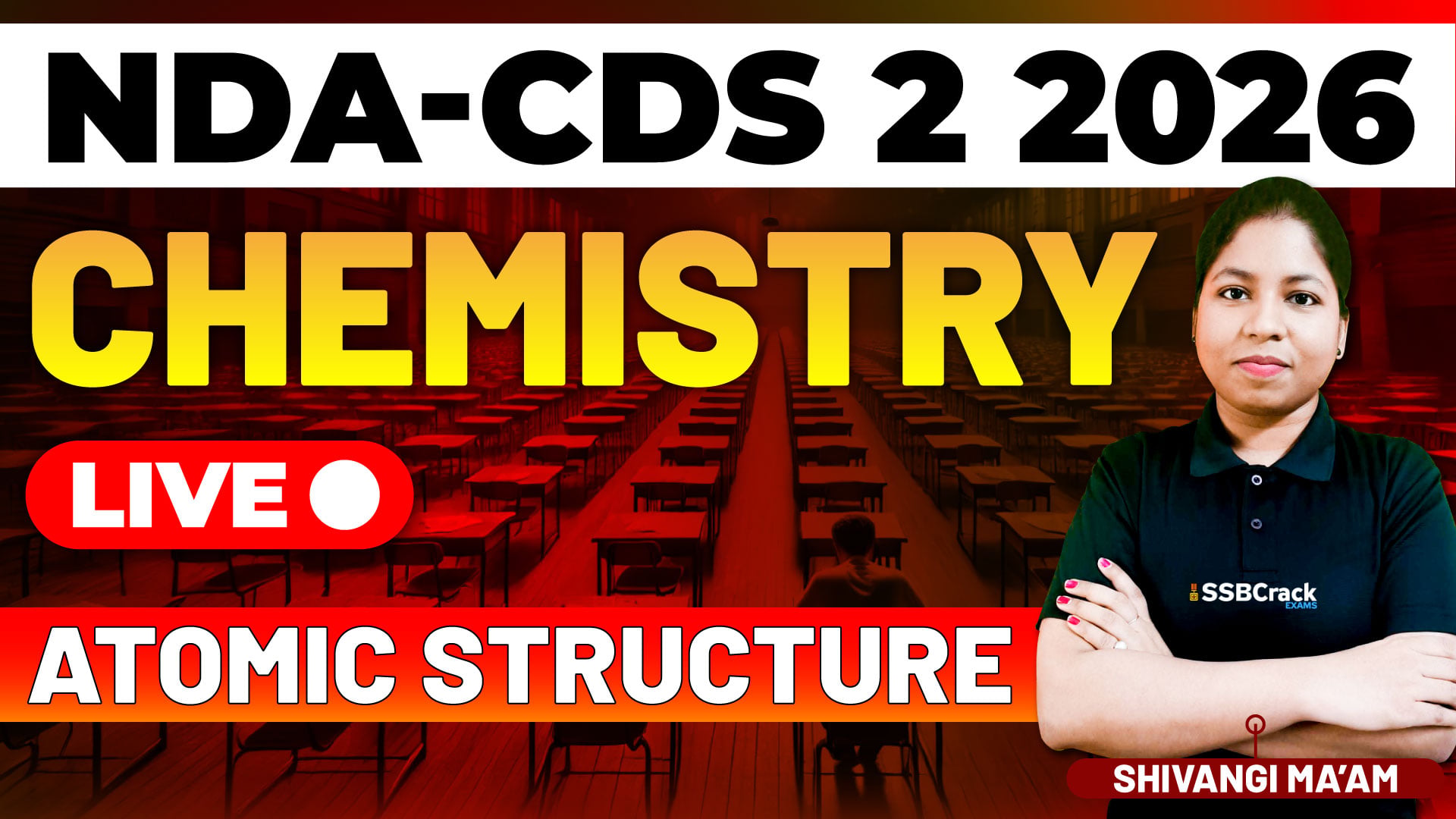 NDA CDS 2 2026 Chemistry Atomic Structure