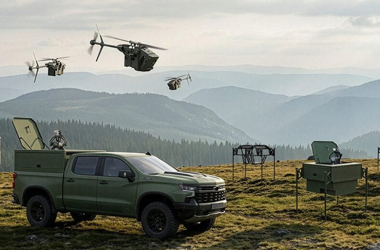 Black Recon Drone Learns New Trick: Launch From Almost Any Military Vehicle