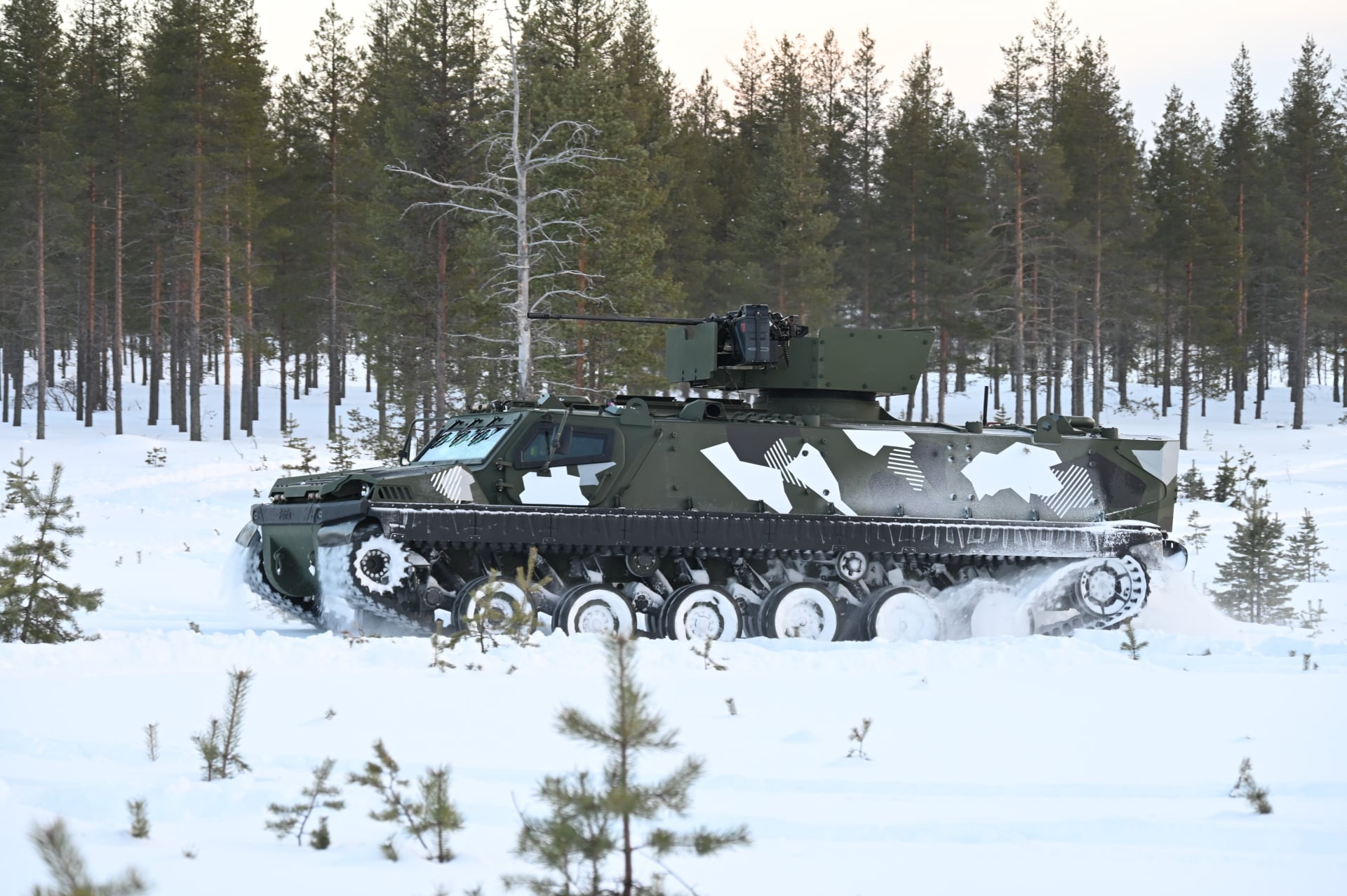 Finland, Norway, and Latvia Commit to Patria's TRACKX System for Enhanced Multinational Military Cooperation