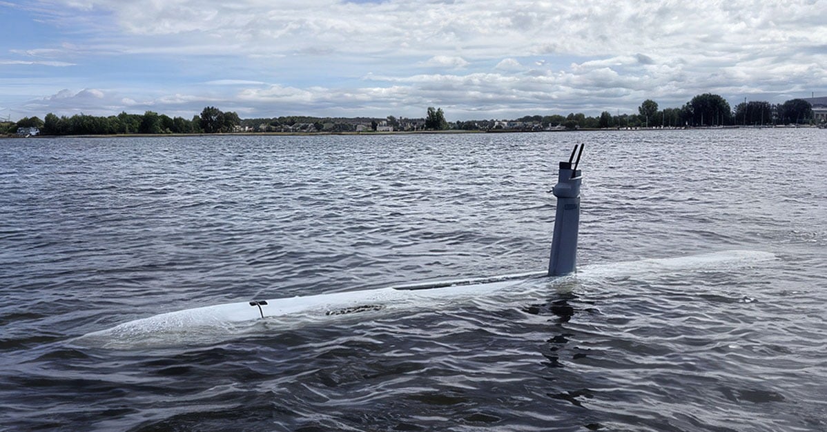 German Firms Test USV That Launches From Submarine Torpedo Tubes