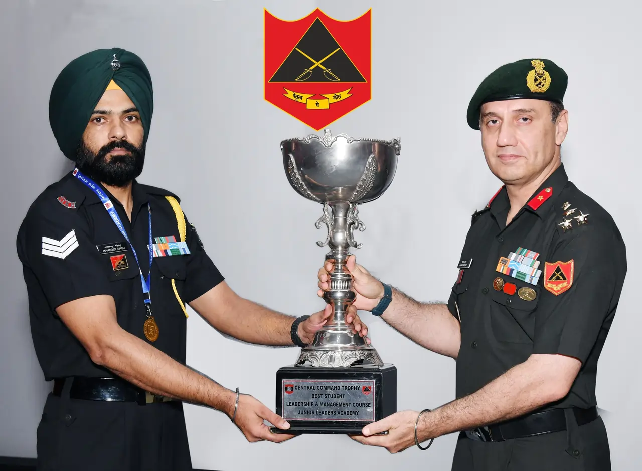 Havildar Maninder Singh of Sikh Regiment Named Best Student at Junior Leaders Academy Leadership Course