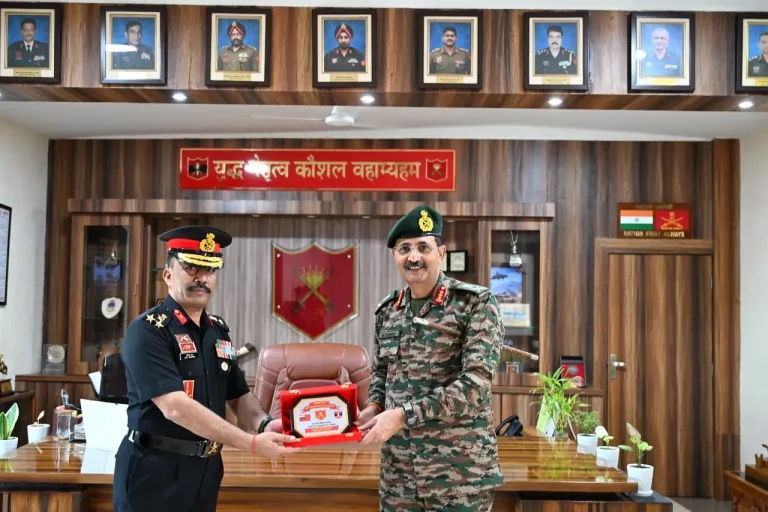 Lt Gen Devendra Sharma Giving Award