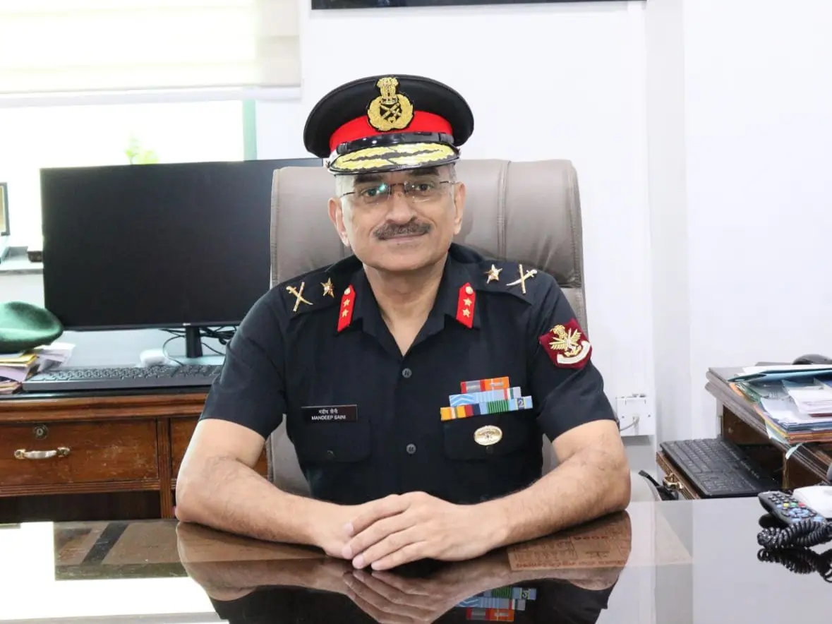 Maj Gen Mandeep Saini