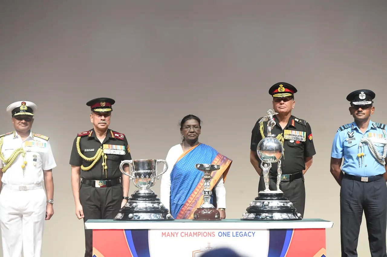 President Droupadi Murmu Unveils Durand Cup 2026 Trophies at Rashtrapati Bhavan