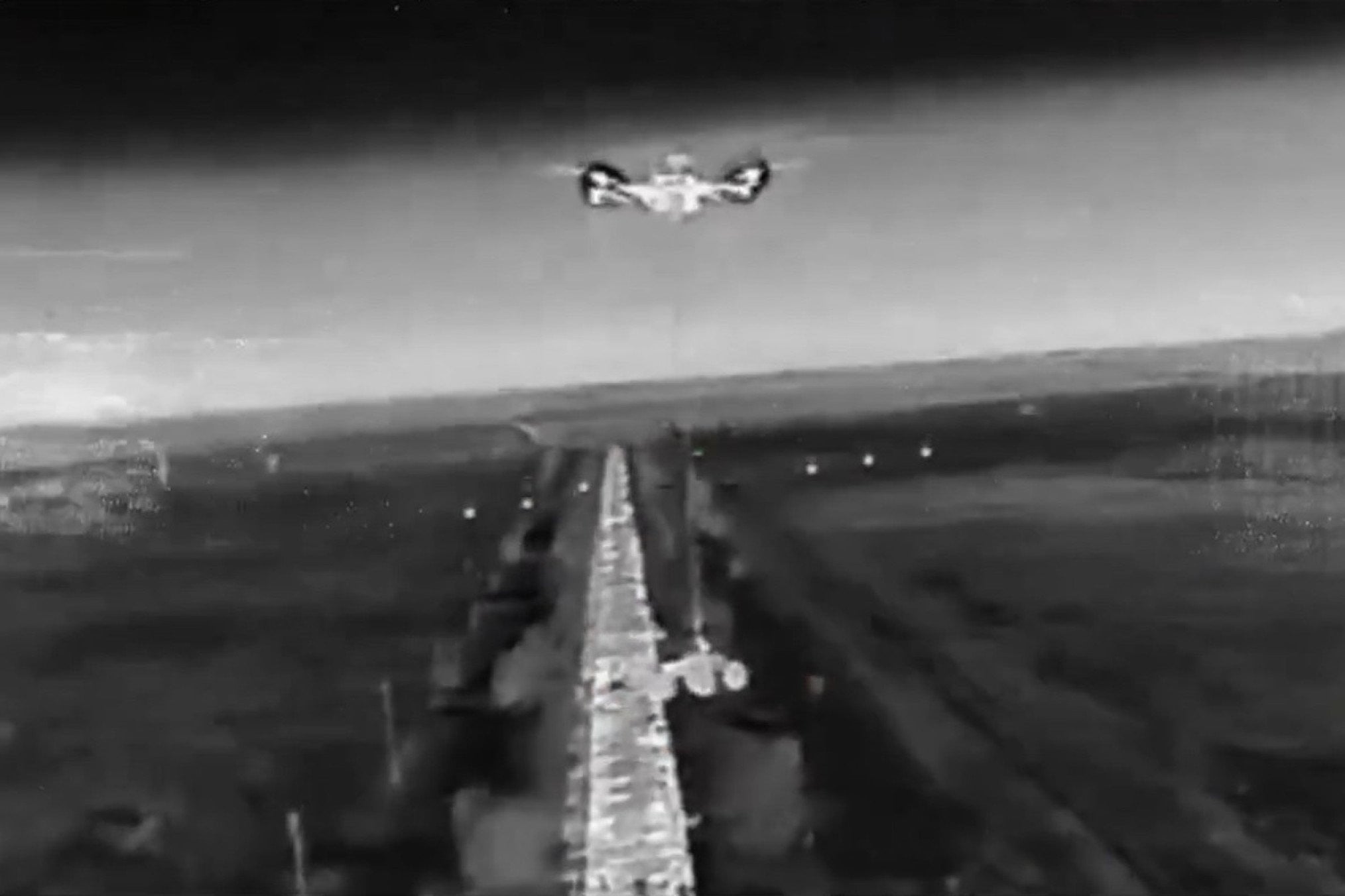 Ukraine Employs Heavy Bomber Drones to Deploy Ground Robots in Combat