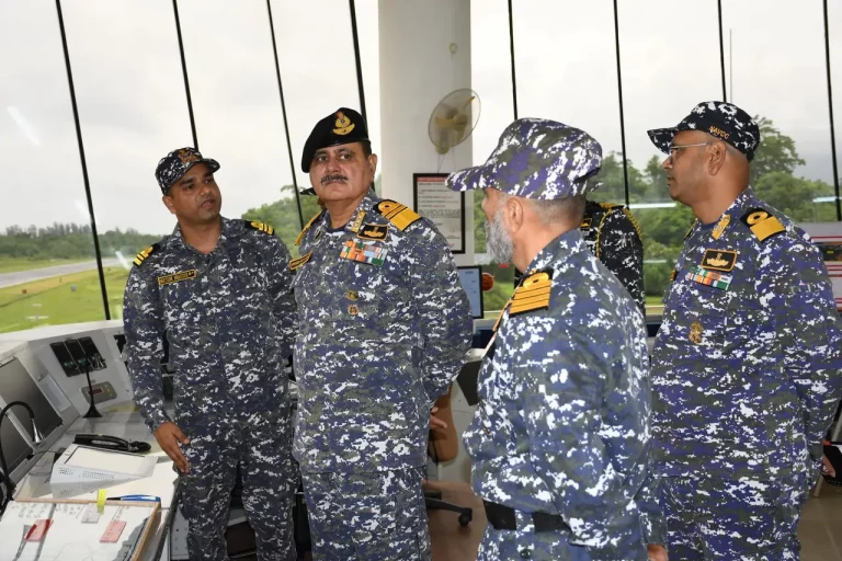 Vice Admiral McCarty and Other Officers