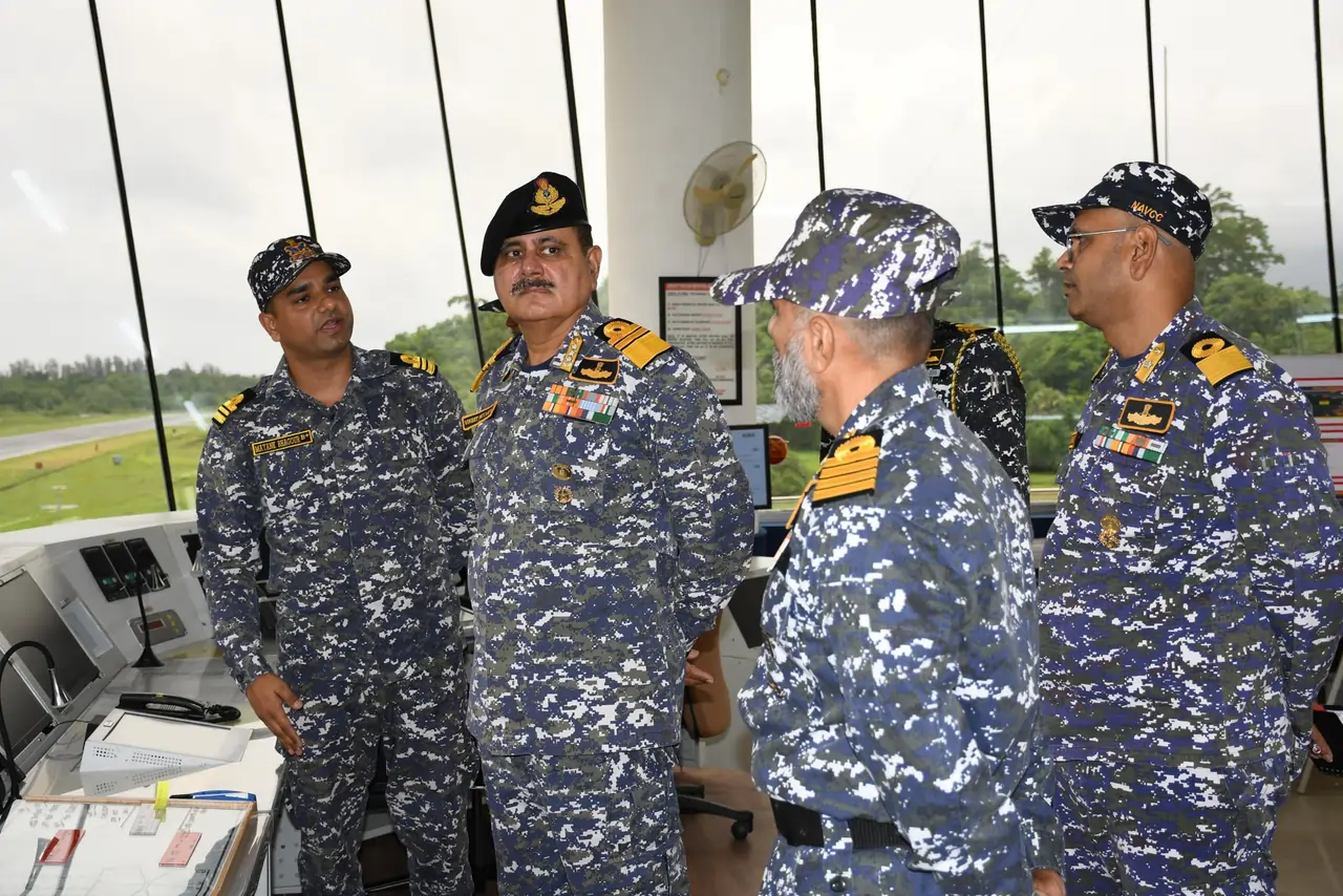 Vice Admiral McCarty and Other Officers