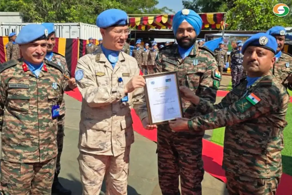 210 Indian Peacekeepers Receive UN Medal in South Sudan